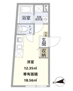 SLB西新井【1階】の間取り