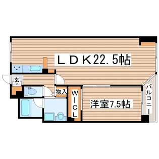 グランバリューセレブレイト【2階】の間取り