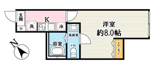 カフーティーダ和光市【3階】の間取り