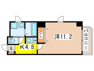 Liberte Skytree West【3階】の間取り
