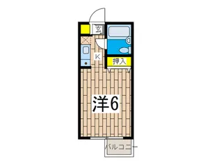 晴嵐マンション【3階】の間取り
