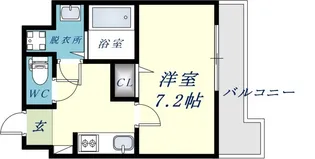 エムプラザ布施駅前3番館【7階】の間取り