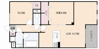 Casa Coco【1階】の間取り