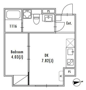 GRAN PASEO大森III【2階】の間取り