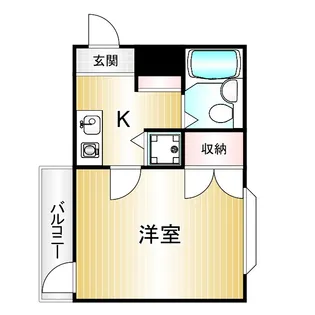 ユニーブル方南町【3階】の間取り