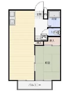 サンプラザA【1階】の間取り