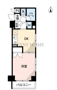 フェニックス明大前【9階】の間取り