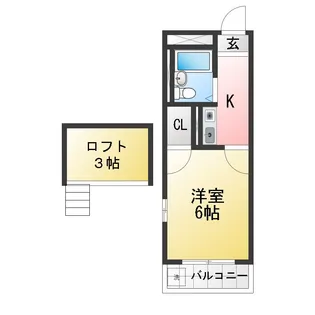 エクセルドリーム7【2階】の間取り