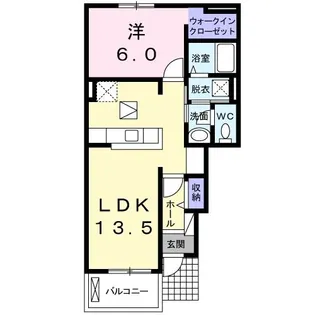 ジュピター【1階】の間取り