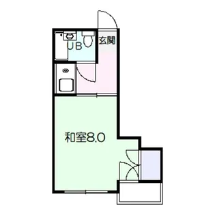 ルーチェ白鷺【3階】の間取り