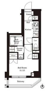 アーバンパーク住吉【3階】の間取り