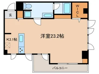 グレンパーク神楽坂【3階】の間取り