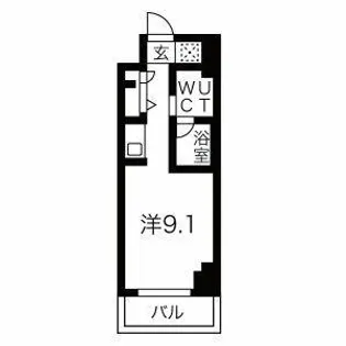 スパシエ東神奈川【5階】の間取り
