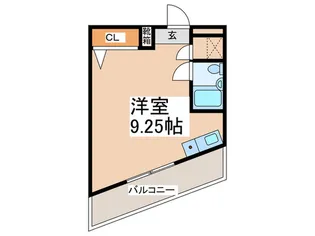 プチコート高幡【2階】の間取り