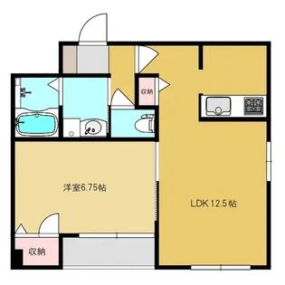 三和ハイム A【2階】の間取り