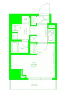 ステージファースト横浜阪東橋【9階】の間取り