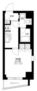 Live Casa両国II【2階】の間取り