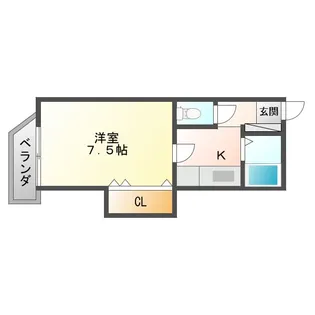 サンレモ【2階】の間取り