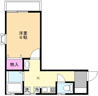 ヴィラ石橋【1階】の間取り