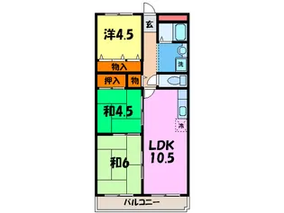 サンシャイン須磨の間取り