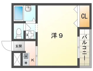 グリーンピア東寝屋川【1階】の間取り
