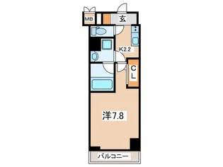 KDXレジデンス町田NORTH【4階】の間取り