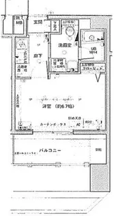 ブライズ神保町【12階】の間取り