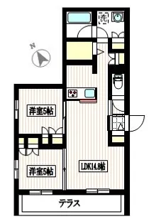 PremiumMaison光【1階】の間取り