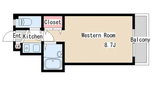 獅堀ハイツ【3階】の間取り