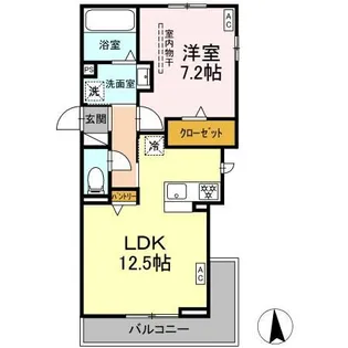 エルアンジュ【2階】の間取り