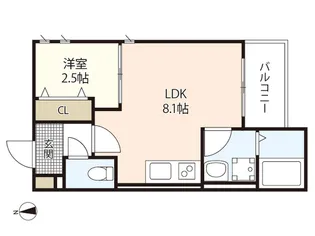 REGALEST-S 五日市中央【3階】の間取り