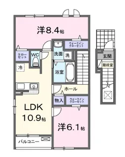 光テラス II【2階】の間取り