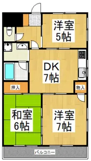 レグルスマンション【1階】の間取り