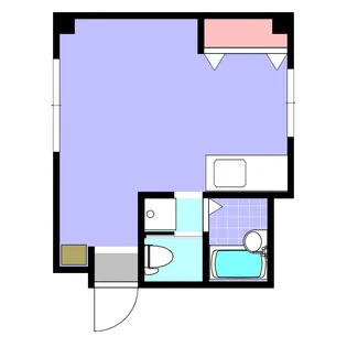 メゾンストーク【1階】の間取り