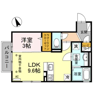 カミナ-ル【2階】の間取り