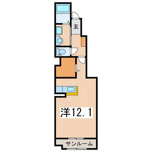Ma・MaisonII【1階】の間取り