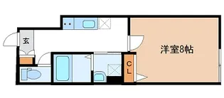 シャーメゾン真栄北目町【1階】の間取り