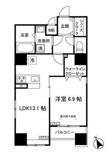 チェリオふれあいの丘【5階】の間取り