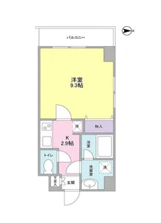 ヒルサイド御茶ノ水【5階】の間取り