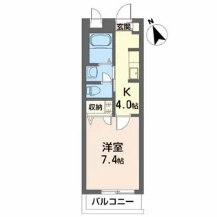SC霞城 A【3階】の間取り