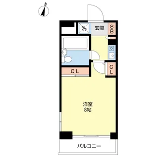 ボンヌ・シャンス目白台【2階】の間取り