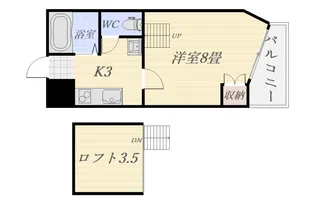 丸善高麗ハイツ【4階】の間取り