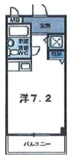 JLBグランエクリュ目黒【2階】の間取り