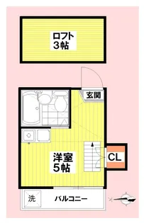ドゥオーモ中野【2階】の間取り