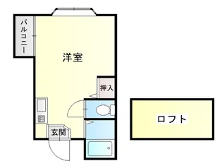 ウィステリア貝塚【1階】の間取り