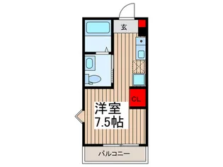 メゾン ルメイリア【1階】の間取り