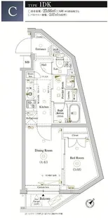 アークマーク小竹向原【1階】の間取り