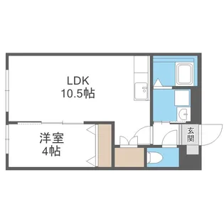 宮北センタービル【3階】の間取り
