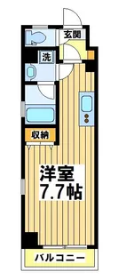 ルアンシナル【4階】の間取り