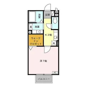 シルヴァンブリーズ【1階】の間取り